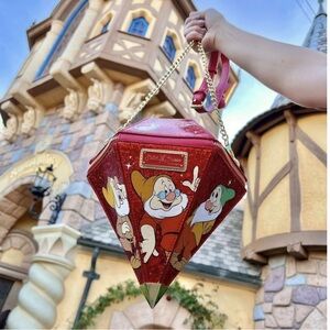 Loungefly Stitch Shoppe Disney Snow White Gem Crossbody Bag Exclusive